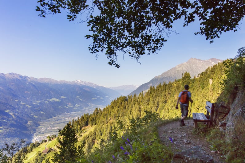 Rundwanderung auf dem Meraner Höhenweg