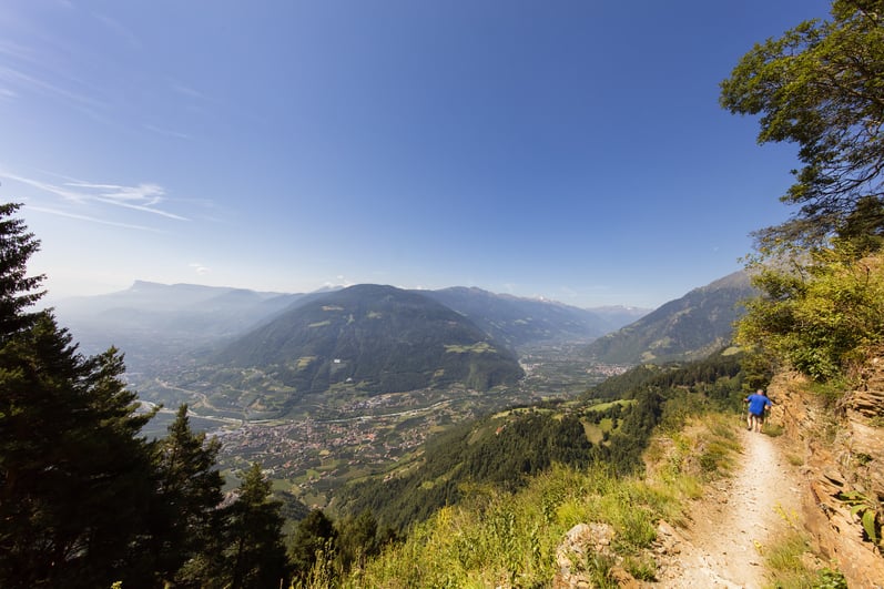 Rundwanderung auf dem Meraner Höhenweg