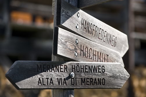 Rundwanderung auf dem Meraner Höhenweg